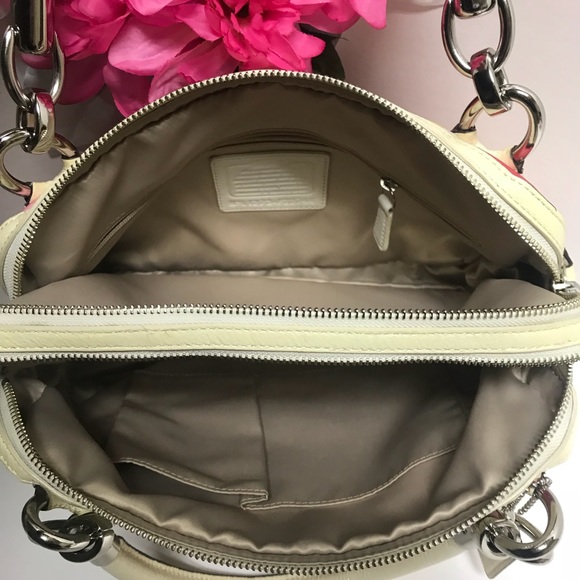 COACH KRISTIN 22744 Satchel HandBag Purse+Wristlet - Picture 7 of 12